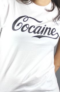 forever strung cocaine ii tee white $ 29 99 converter share on tumblr