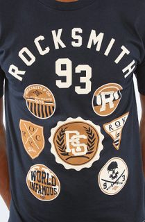 RockSmith The Penant Tee in Navy Concrete