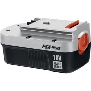 Firestorm 18 Volt FSX Treme Extended Run Time Battery Silver Series