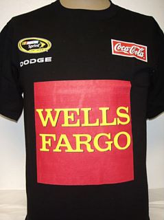 NASCAR Kyle Petty 45 Wells Fargo Sprint s s Tshirt