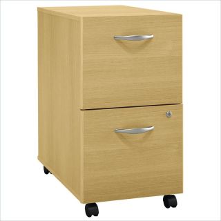  Series C 2 Drawer Vertal Mobile Wood File Light Filing Cabinet