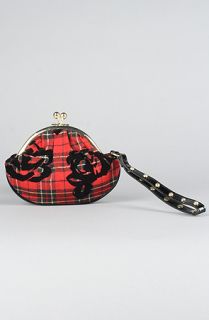 Betsey Johnson The Betseyville School Gal Coin Purse in Red