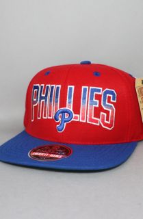 123SNAPBACKS Philadelphia Phillies Snapback HatRedBlue