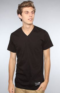 BR4SS Underwear The 3 Pack V Neck Tees in Black