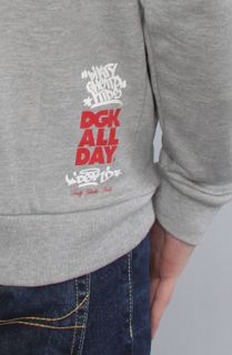 DGK The All Day Sport Cardigan in Ash Heather