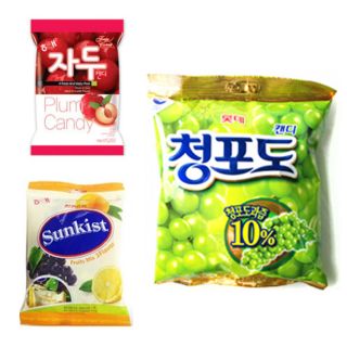  Fruit Filled Hard Korean Candy