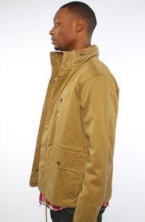 lrg the munition m65 jacket in dark khaki sale $ 96 95 $ 145 00 33 %