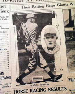 1st Home Run Comiskey Park Chicago Babe Ruth New York Yankees 1927 Old