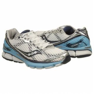 Athletics Saucony Womens Triumph 10 White/Blue 