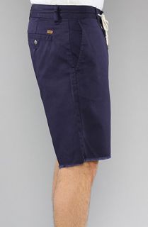 Obey The Cast Off Shorts in Navy Concrete