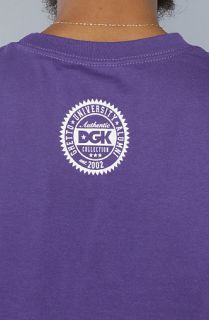 DGK The DGK Head of the Class Tee in Purple