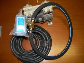 Thomas Large Pond Aerator System w 50 WTD Hose 2 4 Ring DiffuserS