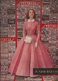 Tom Palumbo Junior Bazaar Fashion Editorial 1953