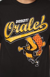 Dissizit The Orale Tee in Black Concrete