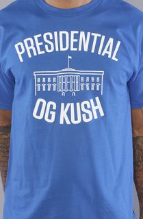 Upper Playground The President OG Kush Tee in Blue