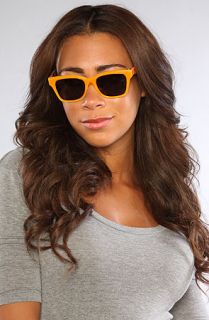 Super Sunglasses The America Print Sunglasses in Orange and Sunset