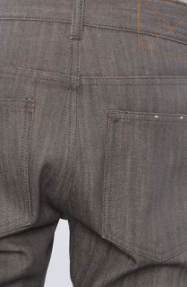 DURKL The 443 Selvedge Denim in Gray Concrete