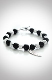 Premium Co. Silver Wings Bracelet Concrete