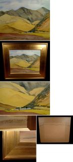 Jean Finlayson 1910 1987 Watercolor Painting California Landscape WPA