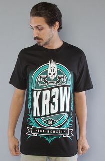 KR3W The Guaranteed Regular Tee in Black