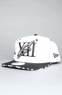 Sneaktip The Sharpie Logo Roman XII Snapback Cap in White  Karmaloop