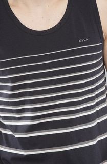 RVCA The Charter Tank in Dark Navy Concrete