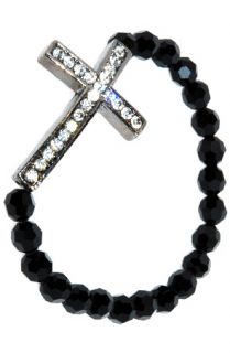  gun metal swarovski crystal rosary bracelet $ 46 00 converter share on