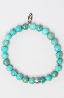 Ettika The Turquoise Semi Precious Stone Ball Stretch Bracelet