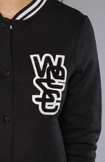 WeSC The Laika Fleece Jacket in Black