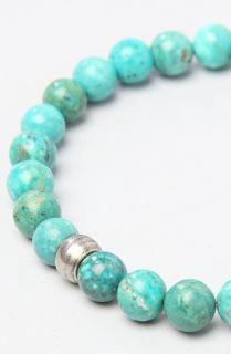 Ettika The Turquoise Semi Precious Stone Ball Stretch Bracelet