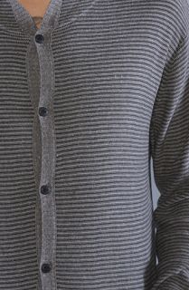 Matix The Hoodigan Sweater in Heather Charcoal