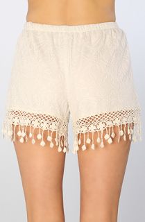 Reverse The Embroidered Shorts Concrete