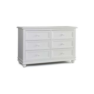 Europa Baby Palisades Double Dresser White