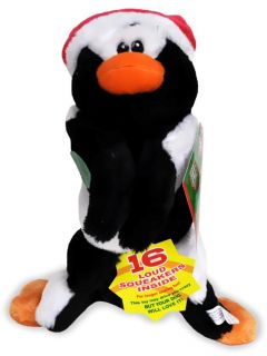 squeaker mat dog toy penguin medium the penguin squeaker mat medium is