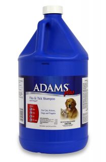 Farnam Adams Plus Flea Tick Shampoo with IGR 1 Gallon Deodorizes for