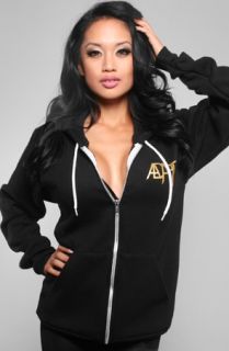 Adapt The Gold Blooded Zip Hoody Concrete