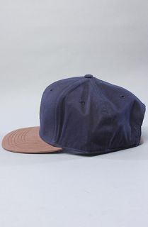 Crooks and Castles The OFU Strapback Cap in Dark Navy