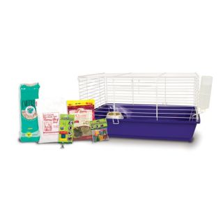 Ware Mfg Home Sweet Home Guinea Pig Cage Starter Kit with LM Farms