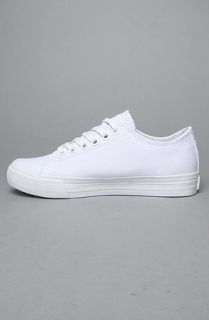 SUPRA The Thunder Low Sneaker in White Canvas