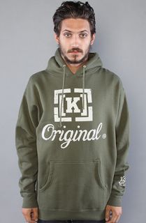 KR3W The Original 2 Pullover Hoody in Army
