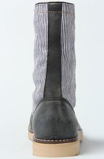  1883 the seger engineer boot in black pinstripe sale $ 62 95 $ 180 00