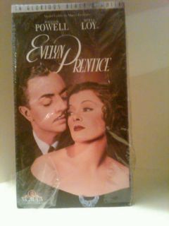 Evelyn Prentice VHS Myrna Loy William Powell RARE 027616455734