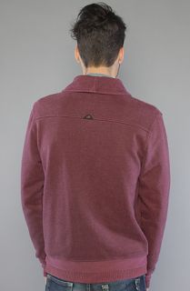 The Scifen Company The Maritime Cardigan in Burgundy