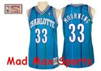 Alonzo Mourning Charlotte Hornets 91 92 Throwback Mitchell and Ness