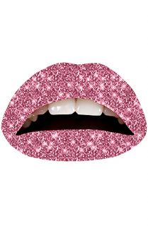 Violent Lips The Pink Glitterati Lip Tattoo
