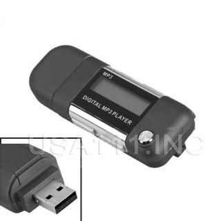 New 8GB Black  Media Player USB FLash Drive FM Radio Voice Recorder