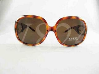 Guess 7017 Sunglasses Tortoise Gold Brn GU7017 to 1