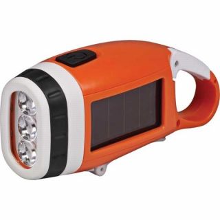 NEW Energizer 2012 Weatherproof Solar Rechargeable LED Flashlight