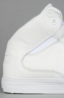 SUPRA The Society Mid Sneaker in White Action