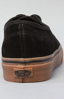 Vans The Authentic Sneaker in Black Gum
